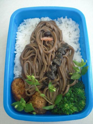 Chewbacca di spaghetti