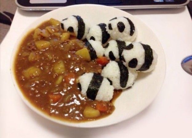 Panda nel curry