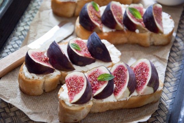 Crostini ai fichi