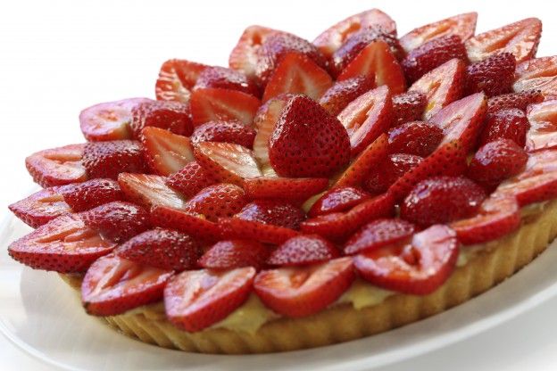 La crostata di fragole