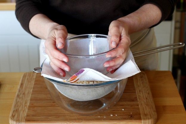 Eliminare l'acqua del cavolfiore