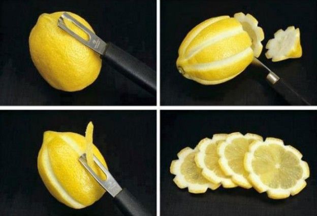 Come avere fette al limone decorate