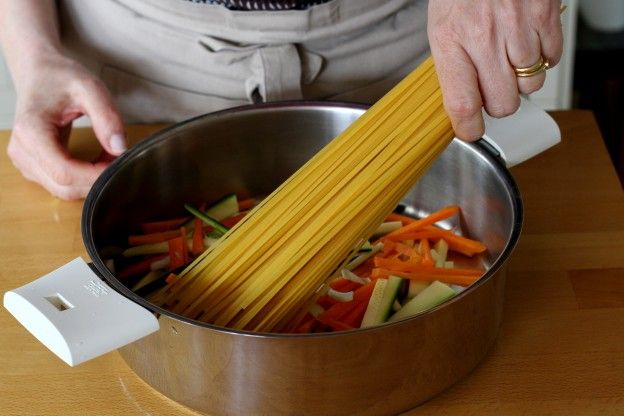 Mettere tutto in una casseruola