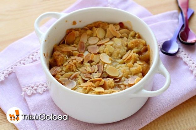 Crumble goloso alle mele