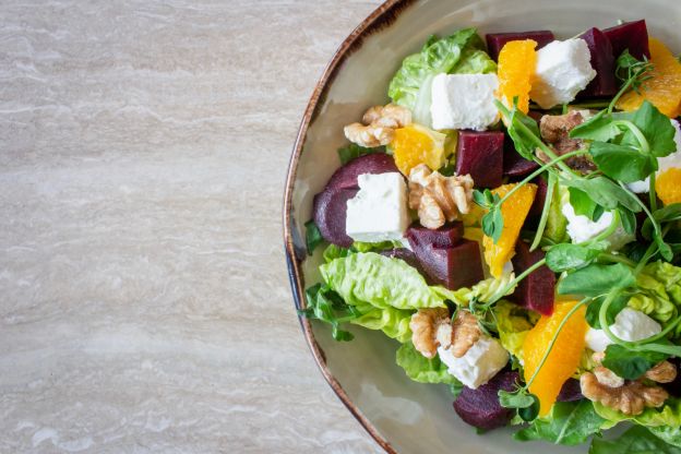 Insalata di barbabietole e feta