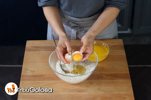 Preparazione dei biscotti