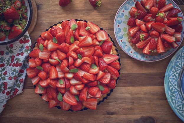 Torta alle fragole