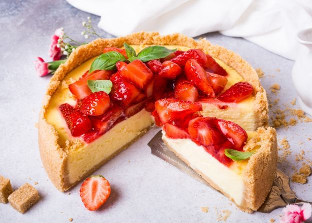 Cheesecake alle fragole e mascarpone