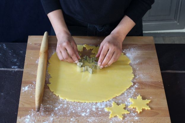 Preparazione dei biscotti