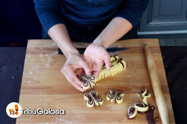 Preparazione dei biscotti