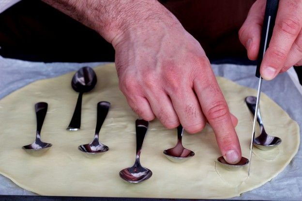 I cucchiaini di pasta sfoglia