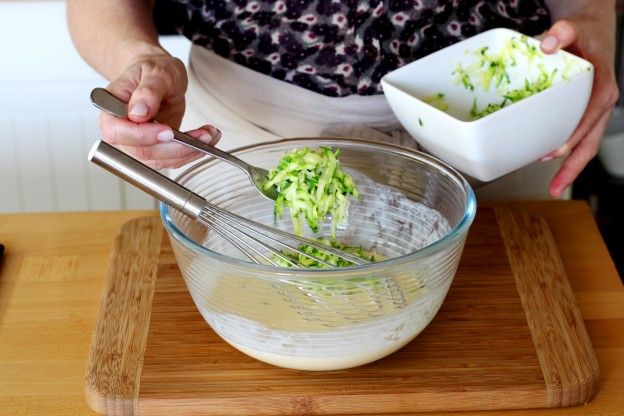 Aggiungere le zucchine