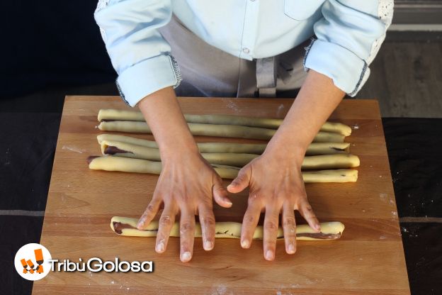 Preparazione dei biscotti