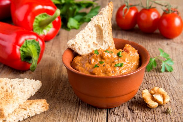 Salsa di Ceci e peperoni arrostiti