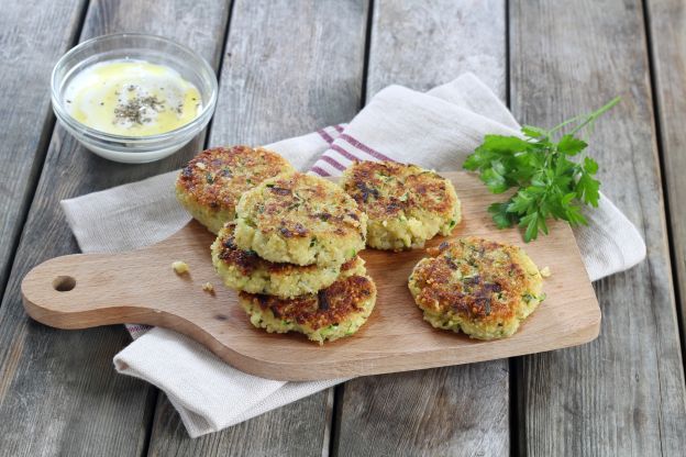 Frittelle di quinoa e zucchine