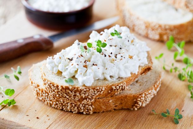 Toast alla ricotta