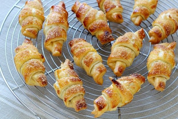 Mini-croissants alla Nutella