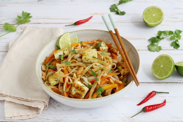 Pad Thai con tofu e verdure