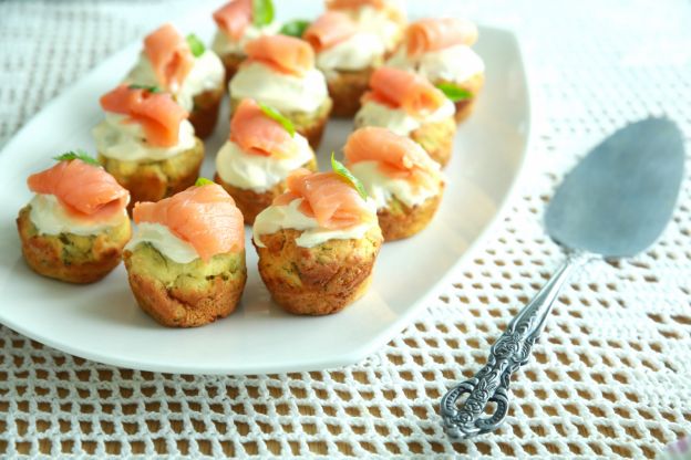 Mini Muffin al salmone