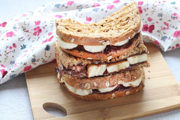 Toast banana e Nutella