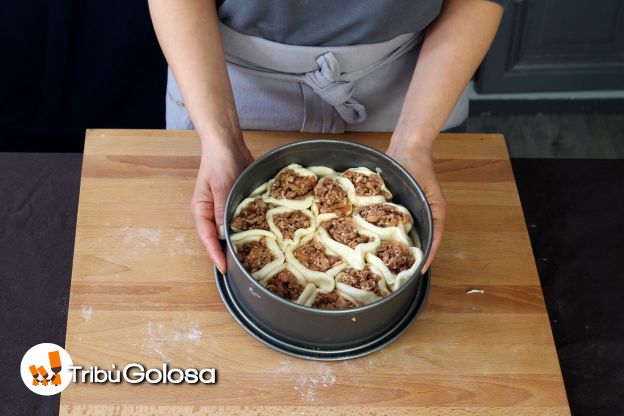 Preparazione della torta