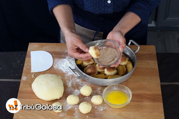 Preparazione della brioche