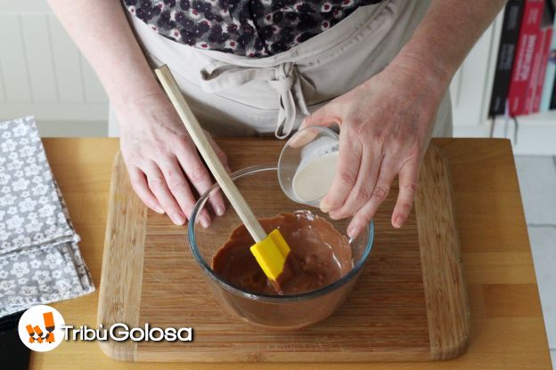 Preparazione della ganache