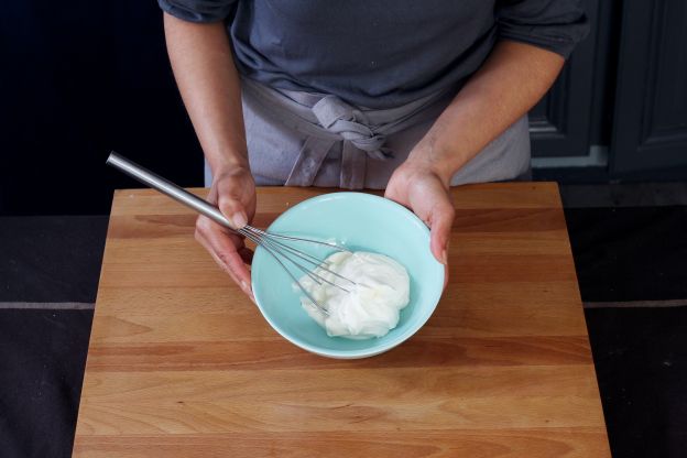 Preparazione della crema