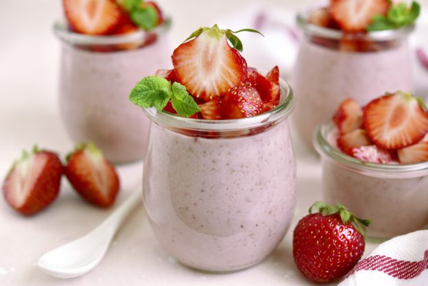 Mousse di fragole