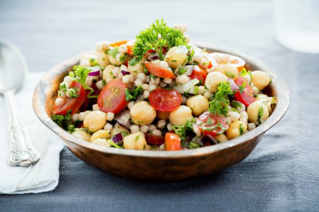 Insalata di ceci e cous cous