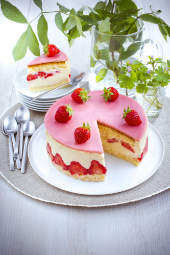 Torta con le fragole