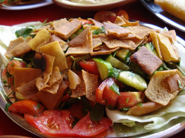 Fattoush, insalata libanese