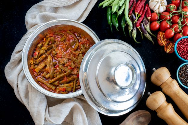 Fagioli verdi all'italiana