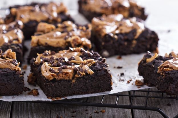 52. Brownie con dulce de leche