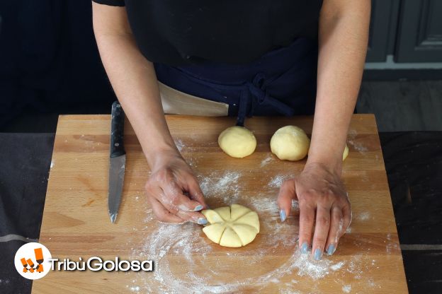 Preparazione delle brioches