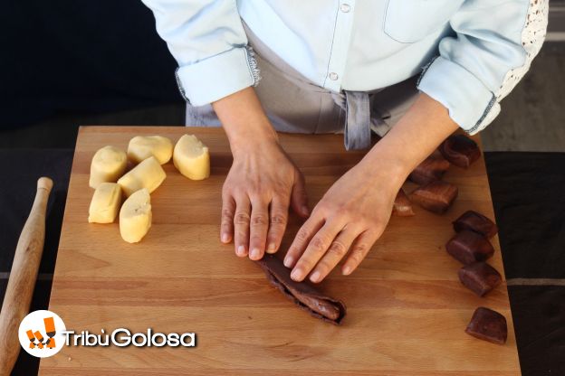 Preparazione dei biscotti