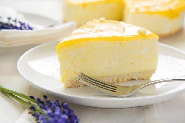 TORTA FREDDA AL LIMONE E YOGURT