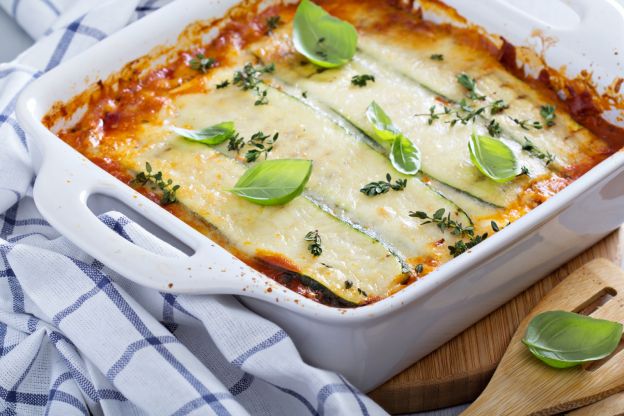 Lasagne zucchine e stracchino