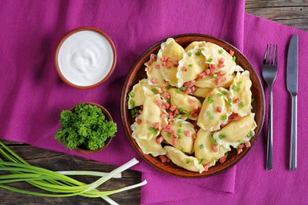 preparazione dei pierogi