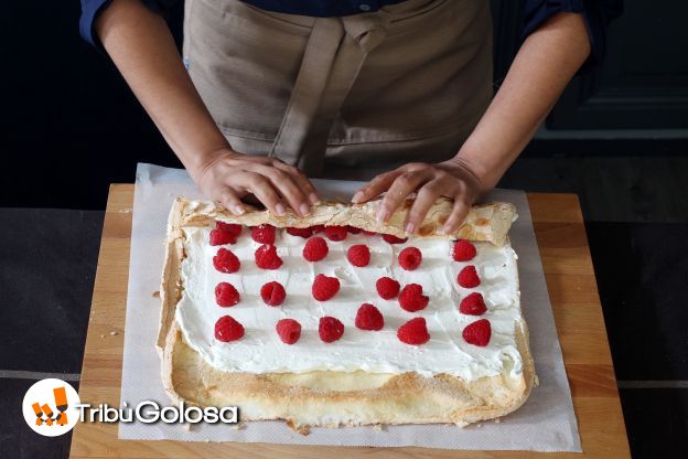 Preparazione del rotolo