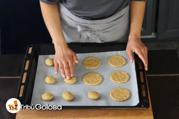 Preparazione dei biscotti