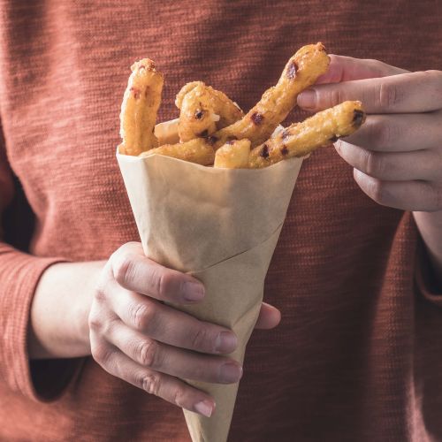 Churros al chorizo