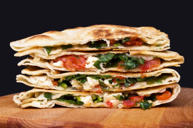 Quesadillas con verdure