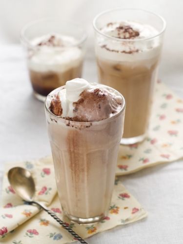 34. Frappè con gelato al cioccolato