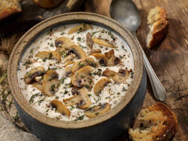 Zuppa di funghi misti