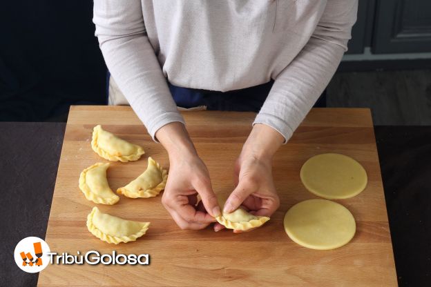 Preparazione delle empanadas