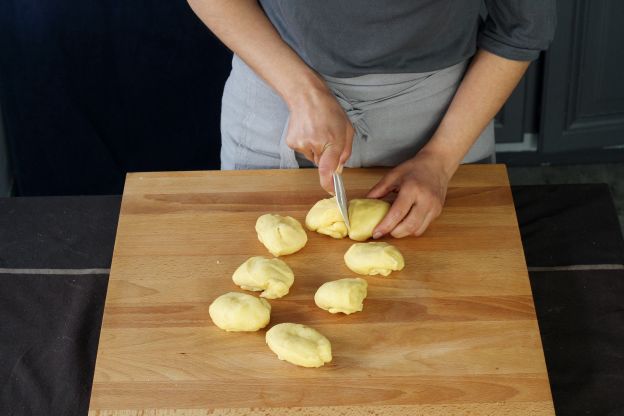 Preparazione delle brioches