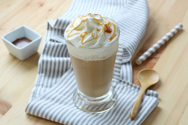 I caffè con panna o sciroppi