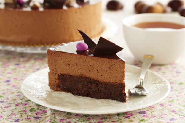 Torta Brownie alla mousse di cioccolato