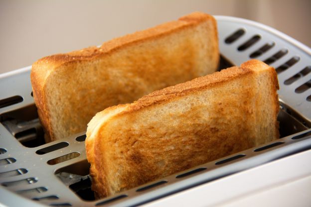 Pane bianco tostato